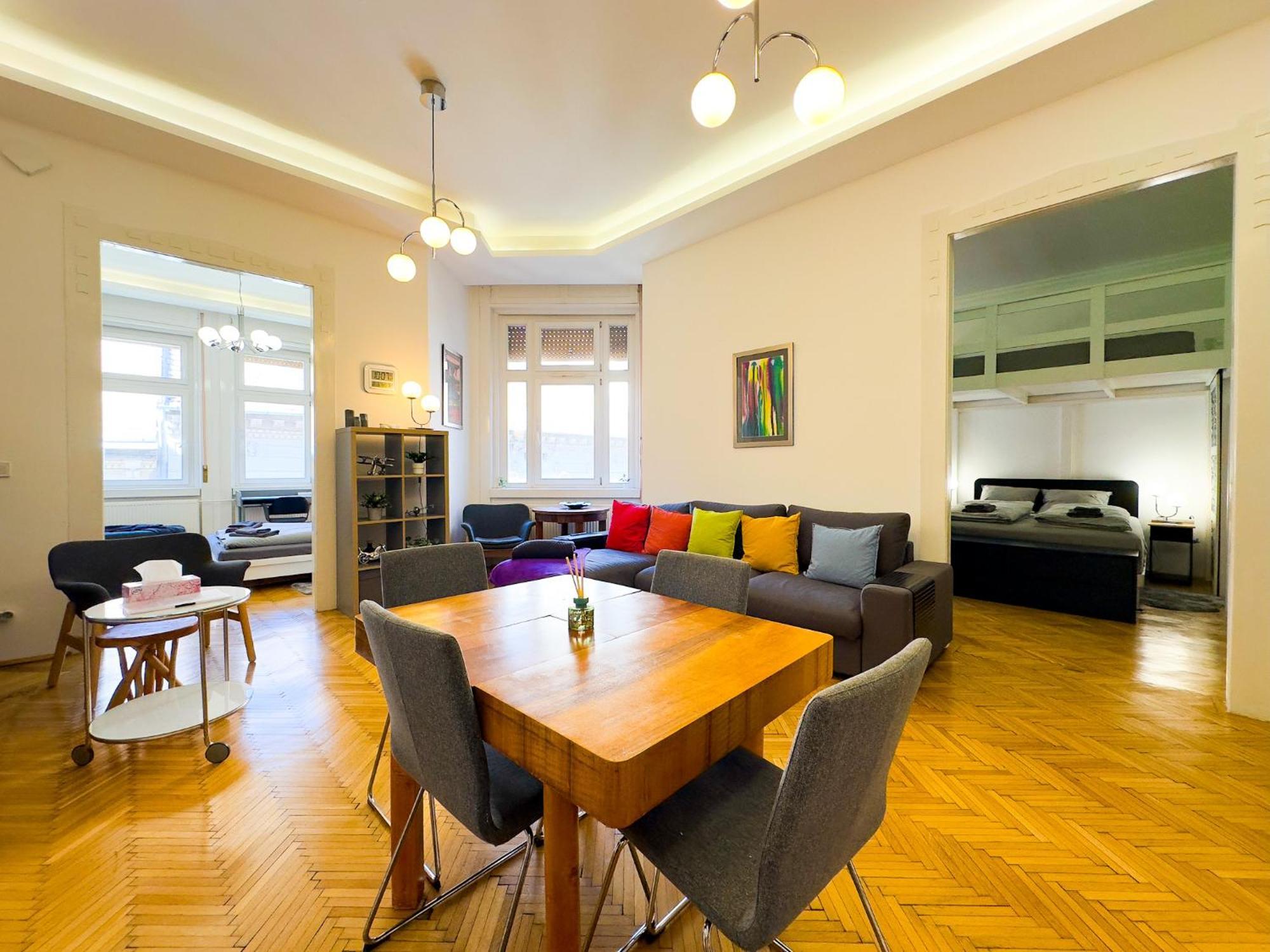 Spacious 4Br Oasis In Central Budapest - Bp Sky Zewnętrze zdjęcie