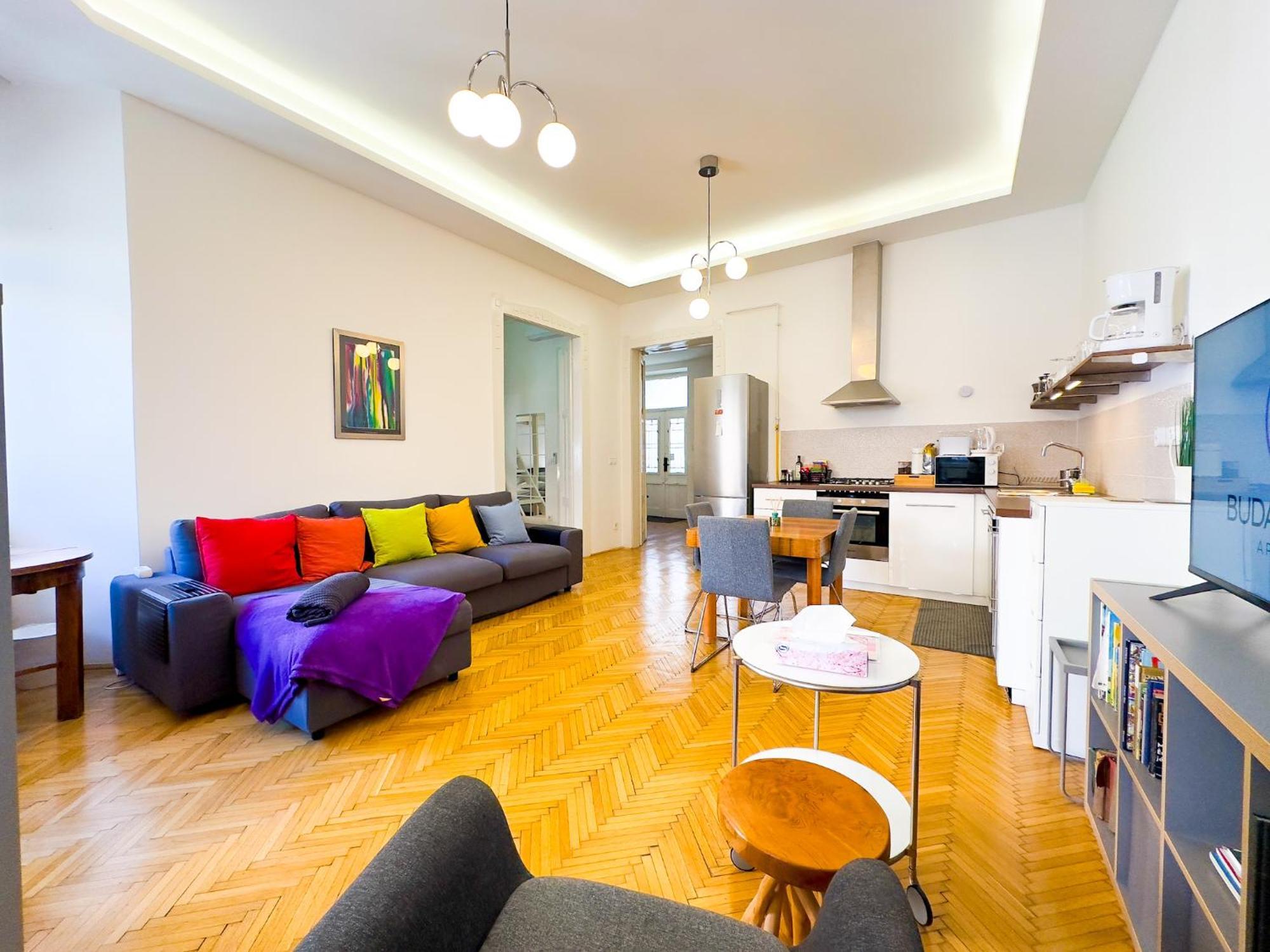 Spacious 4Br Oasis In Central Budapest - Bp Sky Zewnętrze zdjęcie
