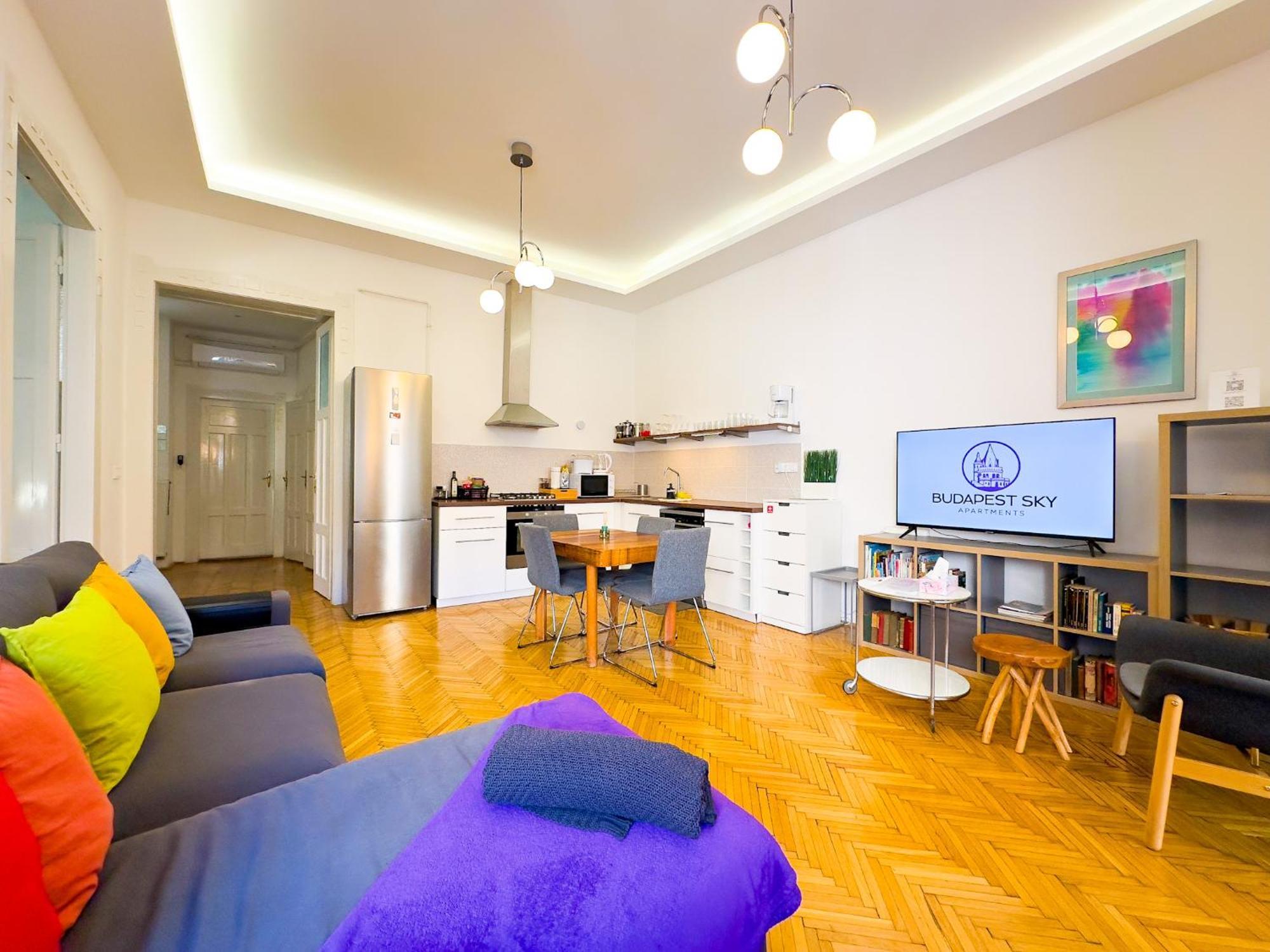 Spacious 4Br Oasis In Central Budapest - Bp Sky Zewnętrze zdjęcie